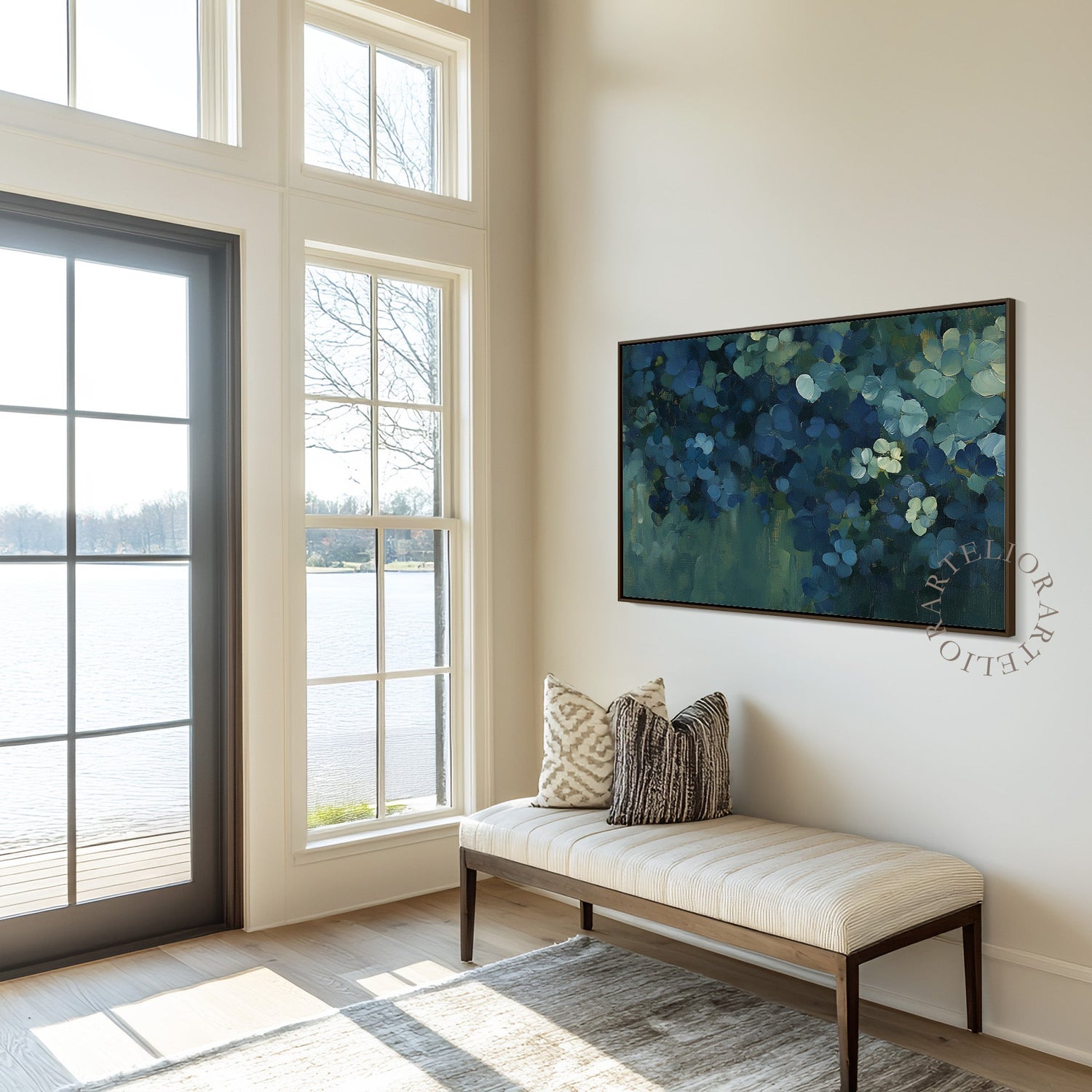Large Framed Canvas Wall Art